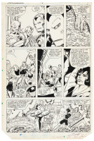 [Original Comic Art] GEORGE PEREZ and MIKE ESPOSITO * AVENGERS No. 202, Page 2 * SIGNED by GEORGE PEREZ