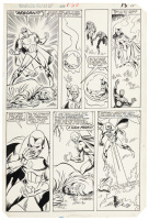 [Original Comic Art ] SAL BUSCEMA and MIKE ESPOSITO * MARVEL TEAM-UP No. 130, Page 11 * Spider-Man, Vision, Scarlet Witch