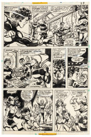 [Original Comic Art] GEORGE PEREZ and KLAUS JANSON * LOGAN'S RUN No. 4, Page 23
