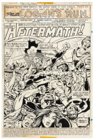 [Original Comic Art] TOM SUTTON and TERRY AUSTIN * LOGAN'S RUN No. 6, Page 1 * Signed by Sutton