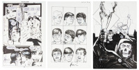 [Original Comic Art] HOWARD CHAYKIN * Three Pages * MIGHTY LOVE, NEWSBOY, HKC