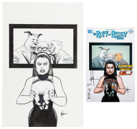 [Original Comic Art] HOWARD CHAYKIN * The RUFF and REDDY SHOW No. 4 * Cover Art