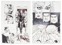 [Original Comic Art] HOWARD CHAYKIN * CHALLENGERS of the UNKNOWN Nos. 5 and 6 * Two Pages