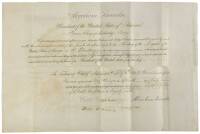Document signed by Abraham Lincoln, appointing the Secretary to the United States Legation in St. Petersburg, Russia