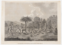 Savages of Cape Diemen Preparing Their Meal