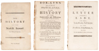 Three eighteenth century English pamphlets
