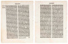Two printed leaves from the Polycronicon - 2