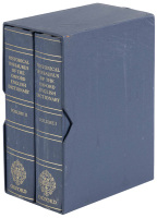 Historical Thesaurus of the Oxford English Dictionary