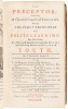 The Preceptor: Containing a General Course of Education. Wherein the First Principles of Polite Learning Are Laid Down in a Way Most Suitable for Trying the Genius, and Advancing the Instruction of Youth. In Twelve Parts... - 3