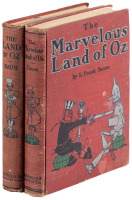 Two editions of The Land of Oz