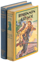 Two illustrated classics: The Arabian Nights [with] Robinson Crusoe
