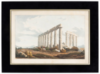 Southeast View of the Temple at Sounion