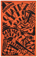 Quatr'z Arts Ball program