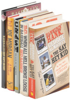 Five signed books on the contribution of African American players to Major League Baseball