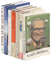 Seven signed works on Baseball Journalism and Broadcasting