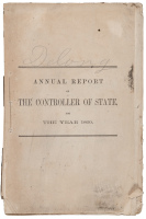 Annual Report of the Controller of State, for the Year 1860