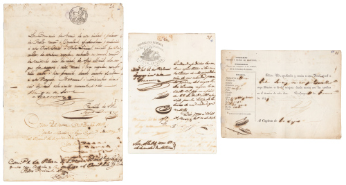 Expediente of African slave in Cuba on trial for beating another slave with three Filiaciones