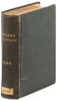 Husted's Oakland, Alameda, Berkeley and Alameda County Directory, Giving Name, Occupation and Residence of all Adult Persons in the County, Cities, Associations, City and County Governments, Etc...