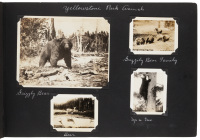 1920s-30s Annotated Travel Photograph Album - Yellowstone, Canada et.al.