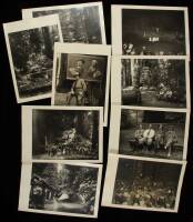 Lot of 31 original gelatin silver photographs of the Bohemian Grove