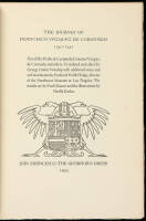 The Journey of Francisco Vazquez de Coronado 1540-1542