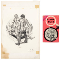 Stable Boys [with] original cover pencil drawing