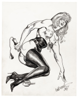 Original pen and ink illustration