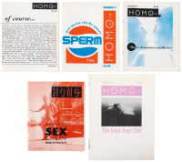 Five issues of HOMOture