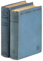 Two Max Carrados titles