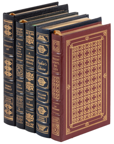 Five signed titles from Easton Press