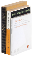 Three volumes by David Foster Wallace