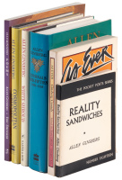 Six volumes by Allen Ginsberg