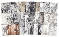 72 issues of Physique Pictorial