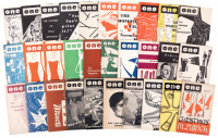104 issues of ONE Magazine