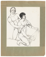 Pen and ink original drawing