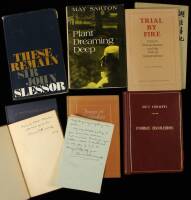 Eight volumes from the library of Samuel Eliot Morison, all inscribed to him by the authors