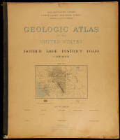 Geologic Atlas of the United States: Mother Lode District Folio, California