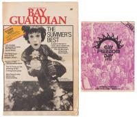 Gay Freedom Day 1978 Official Program [with] The San Francisco Bay Guardian June 22-30, 1978