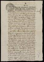 Escritura de Venta de un Mulatto Esclabo Nombrado Jose Maria Monta&ntilde;o de 19 A&ntilde;os que Ortogan Do&ntilde;a Maria Estafana Viuda de Don Manuel Lomelin en Cantidad de 60 Pesos