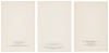 Three Unbound Anthology Broadsides - 2