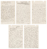 Hand-written manuscript for Gladiator of the Sea
