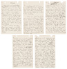 Hand-written manuscript for Gladiator of the Sea - 2