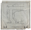 Illuminated broadside for Theurkauf's model of San Francisco with plans, photographs, and sketches for the miniature portable exhibit - 8