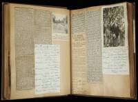 Scrapbook compiled by the granddaughter of Harvey E. Witwer, relation of the Studebaker Family, and partner in Colorado's SLW Ranch