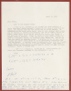 Typed letter signed by Philip K. Dick addressed to his ex-wife Tessa - 2