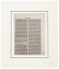 Leaf from Wynkyn de Worde's 1529 Morte D'Arthur