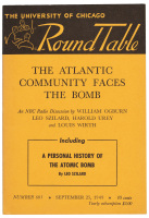 University of Chicago Round Table, Number 601, September 25, 1949