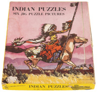 Indian Puzzles: Six Jig Saw Pictures