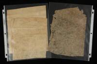 3 Vintage Hawaiian Kapa Cloth Samples