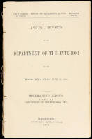 Annual Reports of the Department of the Interior for the Fiscal Year Ended June 30, 1901. Miscellaneous Reports. Part II. Governors of Territories, Etc.